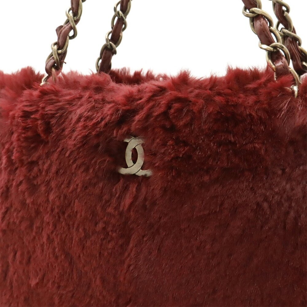 CHANEL Red Logo Shoulder Bag - Picture 9 of 9